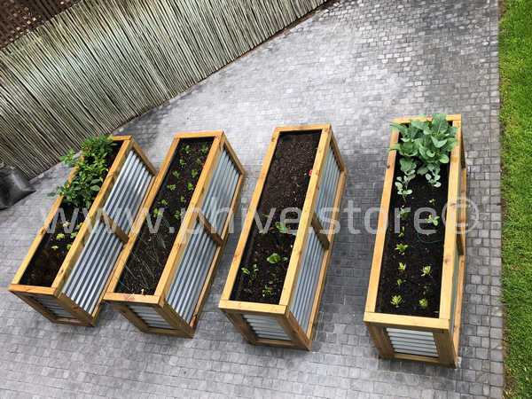 metal raised garen beds sedgefield garden route