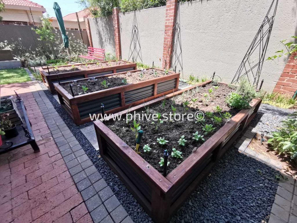 raised garden bed for garden