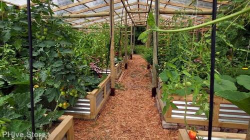 steel corrugated galvanise raised beds