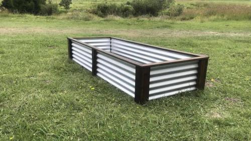 zincalume garden beds
